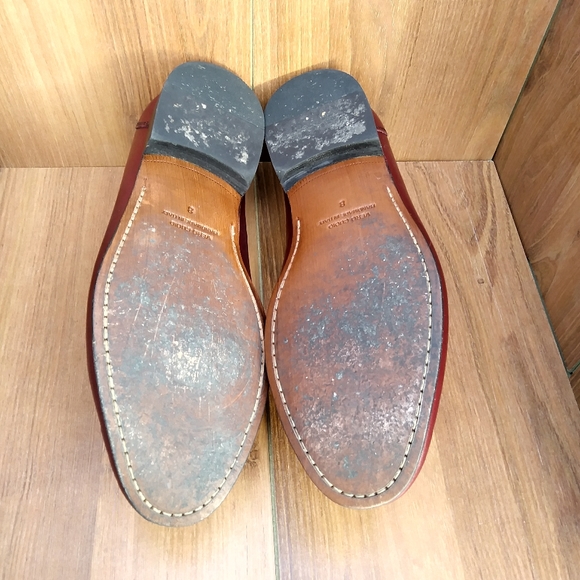 MASSIMO MATTEO BIT LEATHER LOAFER BUCKLE SLIP-ON - Picture 9 of 9